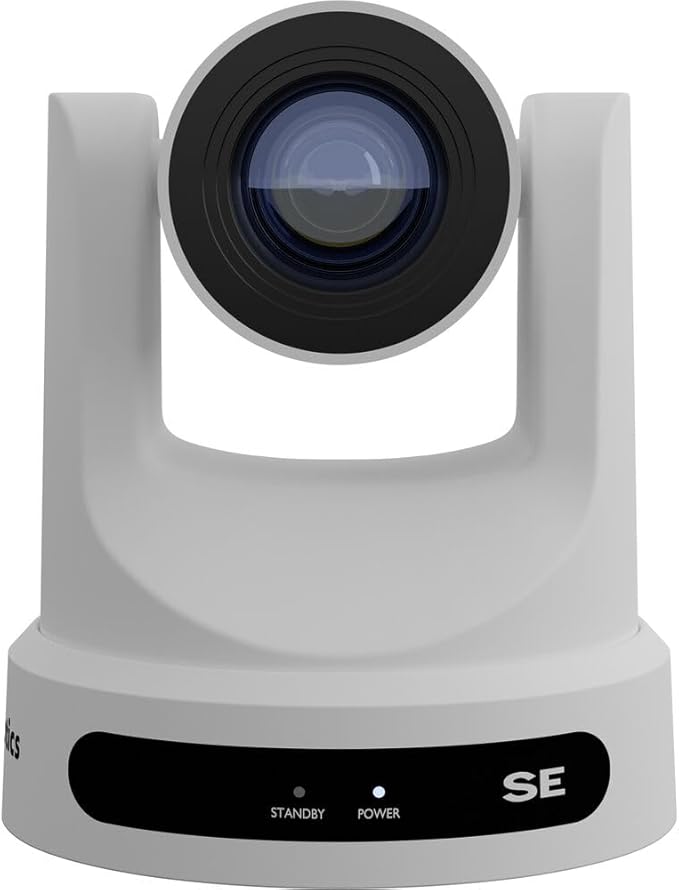 PTZOptics 5 x Move SE PTZ Camera with 20x Optical Zoom + SuperJoy PTZ Camera Controller + 5 x Wall Mount + Cleaning Kit + Wire Straps