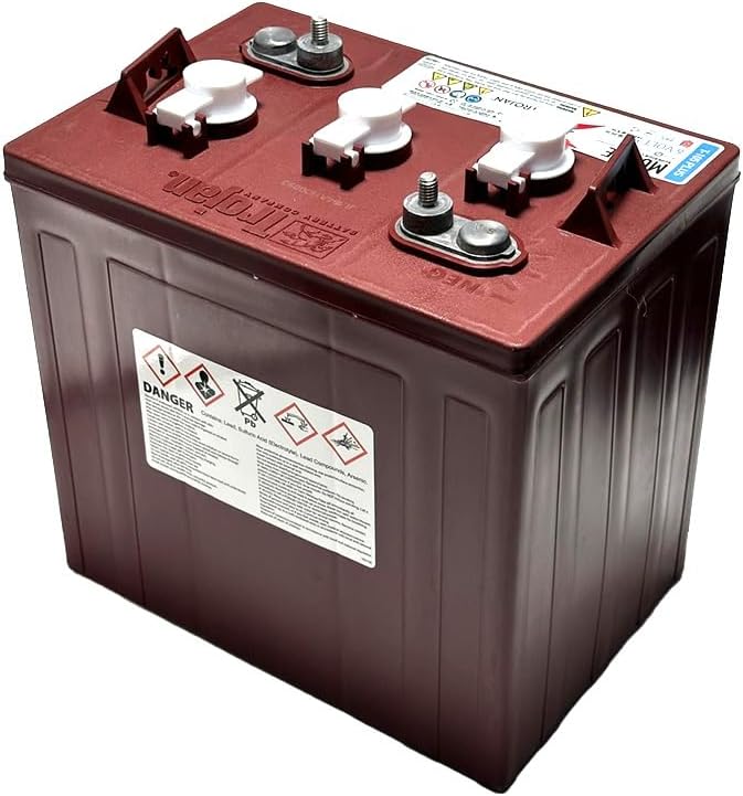 8 X TROJAN BATTERY T-105 PLUS 6V DEEP CYCLE FLOODED 225 Ah