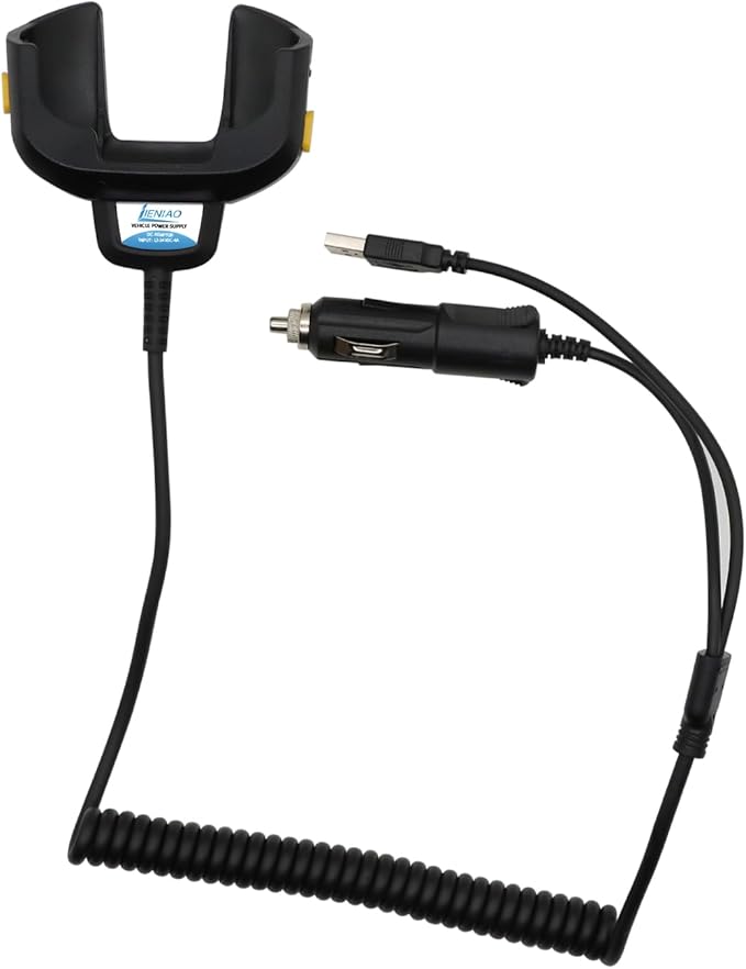 2 in 1 USB Charger Cable for Zebra TC77 TC70 TC55 TC72 TC75 TC70X TC75X TC700H TC700K BT-000318 Battery Scanner CHG-TC7X-CLA1-01 Car Charger