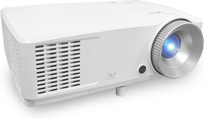 DLP Business Projector 3300 Lumens High Brightness Projector for Office Large and Clear Daytime Display