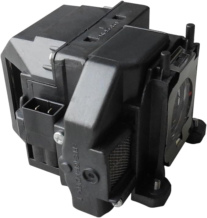Projector Lamp for Epson EL PLP67/V13H010L67 EB-S02 EB-S02H EB-X11 EH-TW480 EH-TW550 EB-X12 EB-X02 EB-S01 EB-S11 EB-S12 Home Cinema 500 707HD 710HD 7 50HD H436B H433B EX3210 EX3212, with Housing