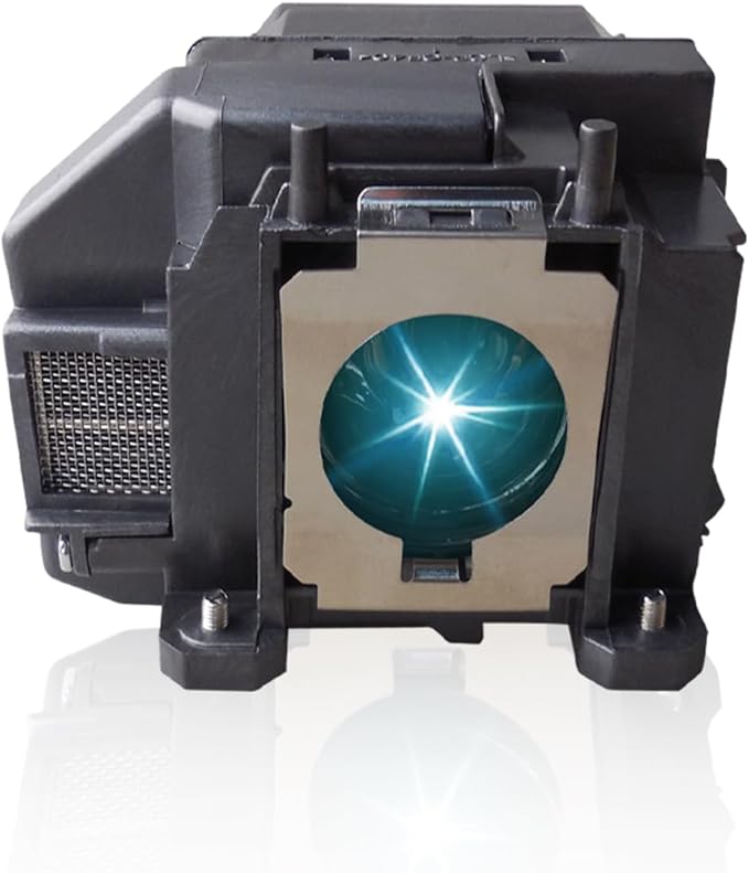 Projector Lamp for Epson EL PLP67/V13H010L67 EB-S02 EB-S02H EB-X11 EH-TW480 EH-TW550 EB-X12 EB-X02 EB-S01 EB-S11 EB-S12 Home Cinema 500 707HD 710HD 7 50HD H436B H433B EX3210 EX3212, with Housing