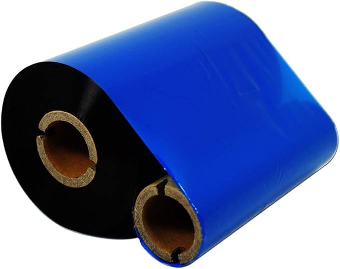 4.33" x1476' (110mmx450m) Thermal Transfer Ribbon Ink Outside Wax Ribbons Resin Enhanced Wax for Zebra GK420D SM4 ZT410 GC420t GK420t GX420t GX430t Tec Datamax Intermec Citizen Printer