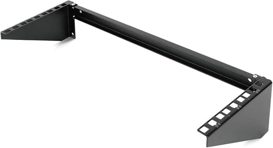 Tecmojo 3U Vertical Wall Mount Rack and Bracket for 19" Rack Mount Network and Server Equipment
