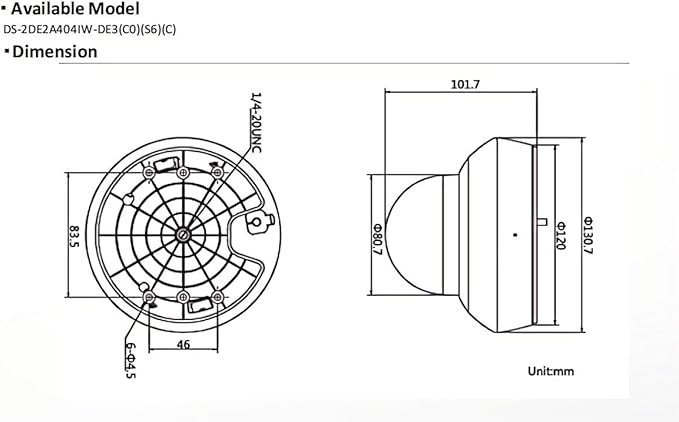 DS-2DE2A404IW-DE3,Hik 4MP PTZ PoE Camera Outdoor, 4X Optical Zoom, 16X Digital Zoom, 355° Pan & 90° Tilt, IP66, IK10,H.265+,DarkFighter (2.8-12MM) Lens International Version Fully Upgrade-able