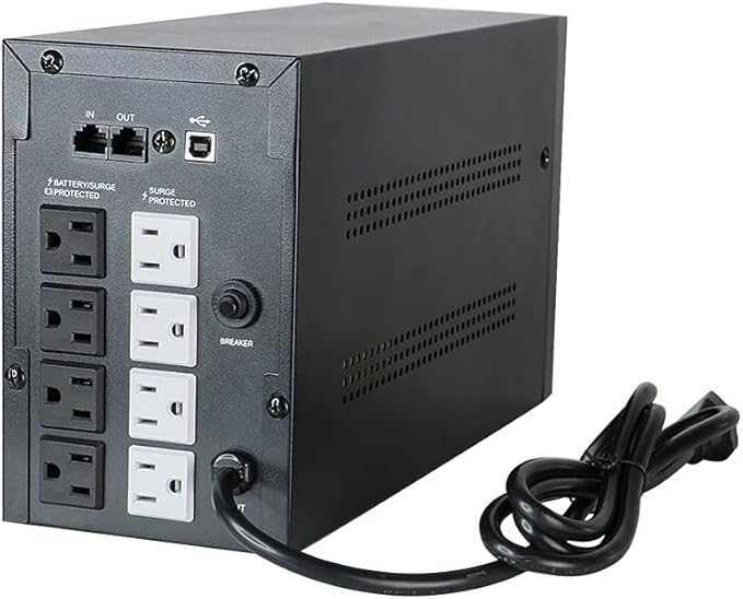 1500VA/900W Ups Battery Backup and Surge Protector,Computer Uninterruptible Power Supply Units,SKE Ups Power Supply,SK1500