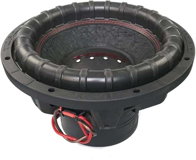 TORO TECH – Fierce 12, 12 Inch 800 Watts RMS – 1600 Watts MAX – Dual 4 Ohm 2.5 Inch Voice Coil, 12” Car Audio Subwoofer for Cars, Trucks, Jeeps, Boats, Off Road with Hard Hitting Bass (Sold As Each)