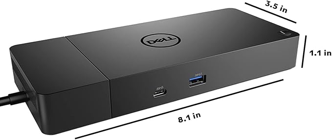 Dell WD19S Docking Station with 130W Power Adapter and 90W Power Delivery - USB Type-C, HDMI, Dual DisplayPort (WD19S130W) -Boomph's Comprehensive Ultimate Performance Dock Solution for Your Workspace