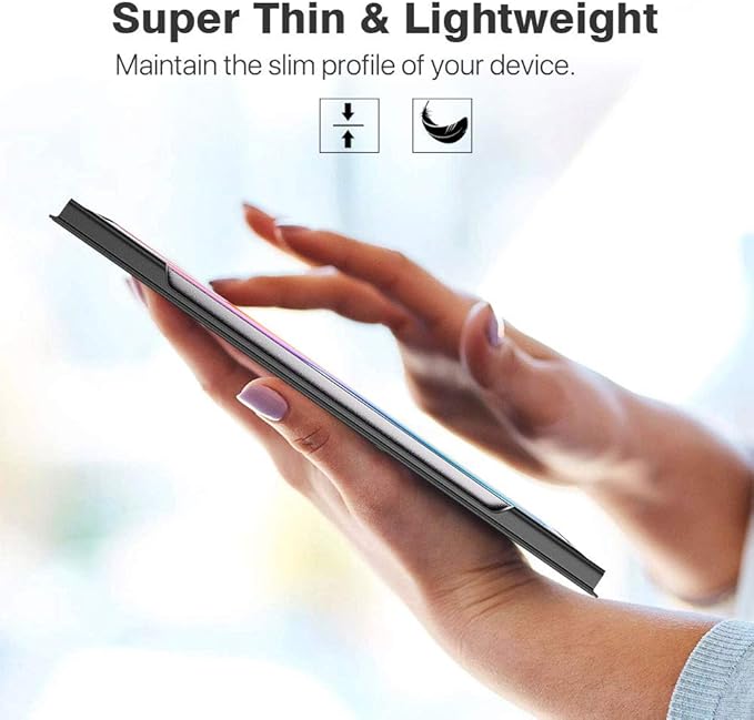 TiMOVO Case for All-New Samsung Galaxy Tab S6 Lite 10.4 Inch 2024/2022/2020, Ultra Slim Lightweight Magnetic Stand Cover Fit Galaxy Tab S6 Lite Tablet - Black