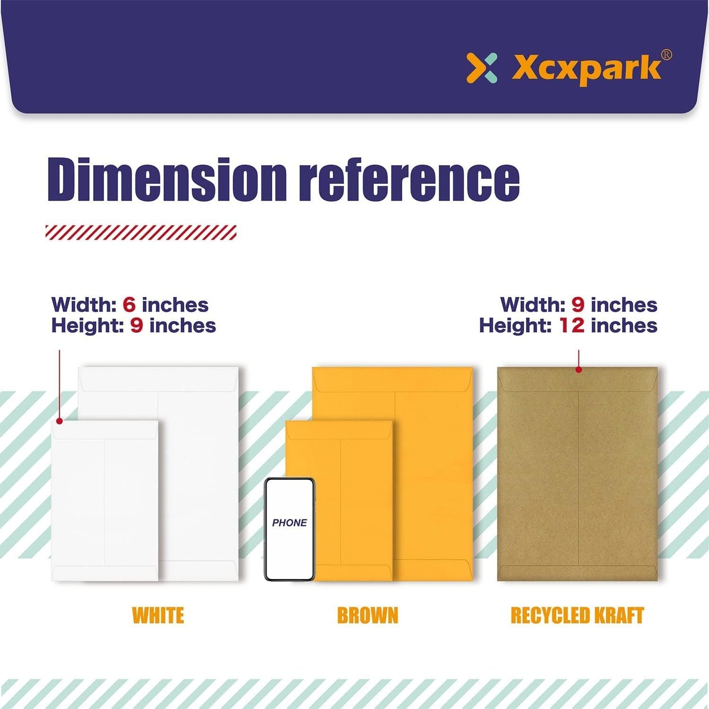 120 PCS 6x9 inches Security Catalog Envelopes Printable Self Seal Envelopes, Anti Tear White Envelopes for Invitation Cards, Pictures, Photos, Documents