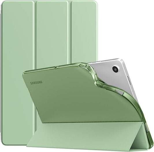 TiMOVO Case for Samsung Galaxy Tab A9+/A9 Plus 11" 2023, Slim Soft TPU Translucent Frosted Back Protective Cover for Galaxy Tab A9+ Tablet SM-X210/X216/X218, Auto Wake/Sleep, Green