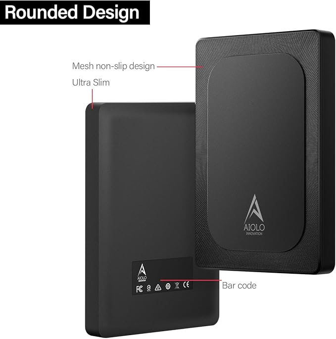 500GB External Hard Drive Ultra Slim Portable HDD-USB 3.0 for PC, Mac, Laptop, PS4, Xbox one,Xbox 360 HD-A4