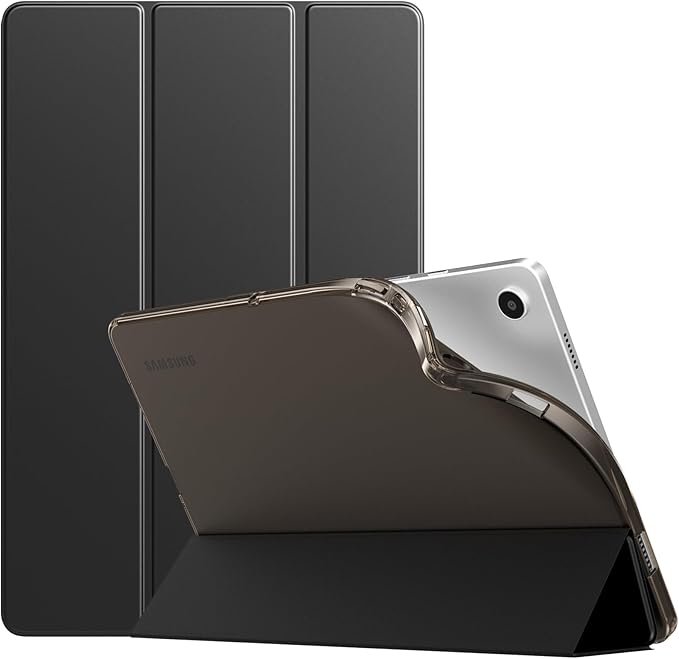 TiMOVO Case for Samsung Galaxy Tab A9+/A9 Plus 11" 2023, Slim Soft TPU Translucent Frosted Back Protective Cover for Galaxy Tab A9+ Tablet SM-X210/X216/X218, Auto Wake/Sleep, Black