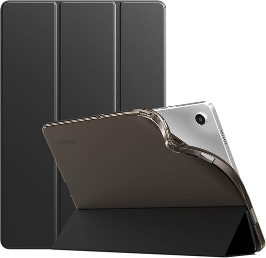 TiMOVO Case for Samsung Galaxy Tab A9+/A9 Plus 11" 2023, Slim Soft TPU Translucent Frosted Back Protective Cover for Galaxy Tab A9+ Tablet SM-X210/X216/X218, Auto Wake/Sleep, Black