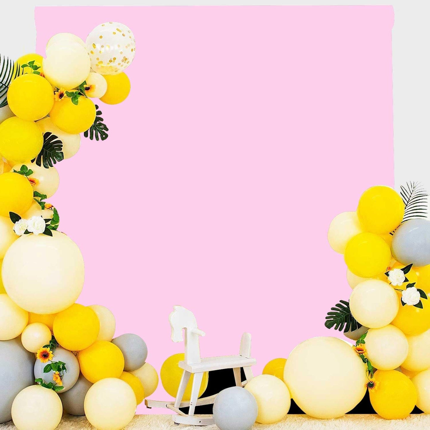 Pink Photo Backdrop for Photoshoot Pink Background for Photography Photo Backdrop Curtain for Party 5 x 7 FT