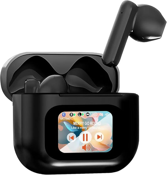 Language Translator Earbuds, Two-Way Instant Language Translator Real Time with APP for 130 Languages,Fast Reaction Translation Device (Black-2)