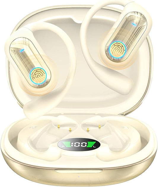 AI Translation Earbuds Real-Time 168 Languages Translator Earbuds, 3-in-1 Translation Device, Audifonos Traductores Inglés Español, Bluetooth 5.4 Translate Headphones for Travel, Business, Learning