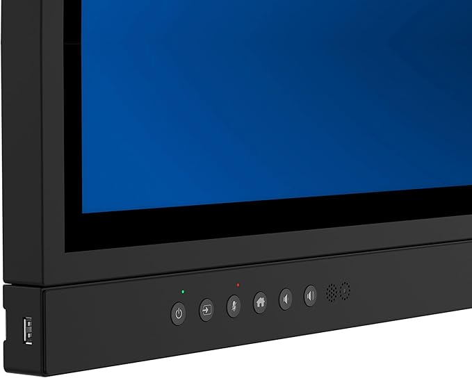 Avocor 55″ Windows Collaboration Display | Certified for Microsoft Teams | Ideal for Hybrid Workspaces, Conference Rooms and Classroom Use | 4K, 20-Point Touch, Integrated Camera & Speakers
