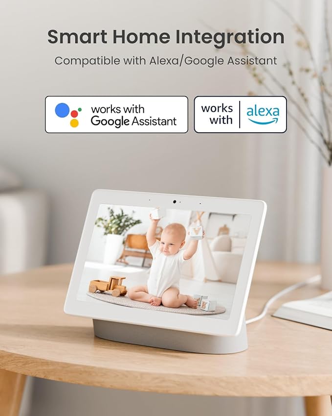 REOLINK E1 Pro 3K PT Wi-Fi Indoor Camera for Baby & Pet Monitoring, Auto Tracking, 5MP Night Vision Enhanced by F1.6 Aperture, Person/Pet/Baby Crying Detection, 2.4/5GHz Wi-Fi, Two-Way Audio