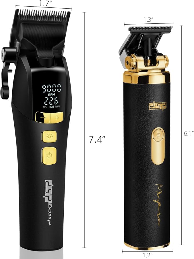 DSP Professional Hair Clippers for Men, Barber Clippers Set, Cordless Ceramic Blade, Machines for Cutting Hair, Gifts for Men