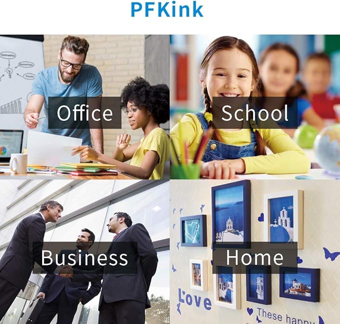 ReManufactured Ink Cartridge Replacement for HP 65 Ink 65 XL 65XL DeskJet 3755 2652 2655 3752 2622 Envy 5055 5052 5058(1Black1Color)