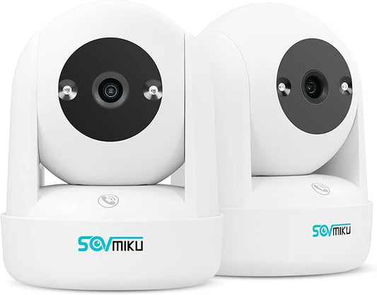 Vicohome CB2 2K Indoor Camera, 5GHz Wi-Fi, Plug-in, AI Tracking, Home Security, Pet/Baby Monitor, 360° View Pan/Tilt, Two Way Audio,Night Vision, Easy to Setup, Audible Alarm, 180 Days Exchange Policy