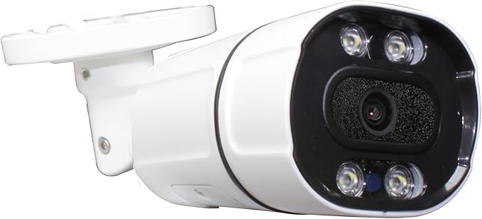 Sinis 5mp Security IP Camera, Human & Motion Detection,100Ft Dual Light Night Vision, Wired Only Work with NVR, IP67, 2.8mm Lens, Build in Mic, Surveillance Outdoor Indoor PoE Bullet Camera