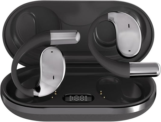 Language Translator Earbuds, Two-Way Instant Language Translator Real Time with APP for 130 Languages,Fast Reaction Translation Device (Grayish Black)