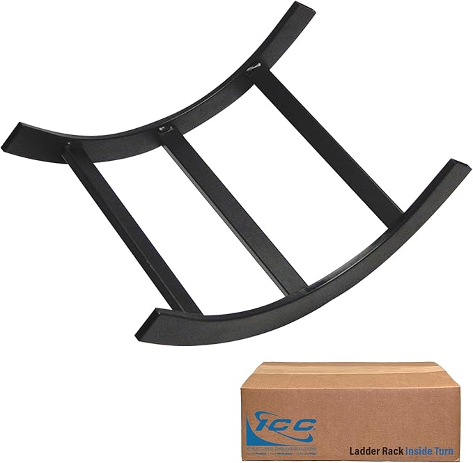ICC Cable Runway Rack 90° Inside Corner, 16-Gauge Steel, Made in USA
