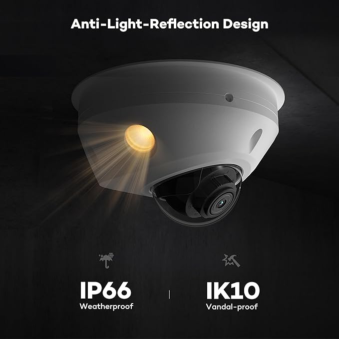 ONWOTE 12MP NVR 32 Channel Security Camera System, Face Recognition & AcuSearch, 24x 5MP 30FPS PoE IP Cameras, AI Color Night, 32CH 6K 4K Commercial NVR 8TB, 4 HDD Ports Support 40TB, Business CCTV