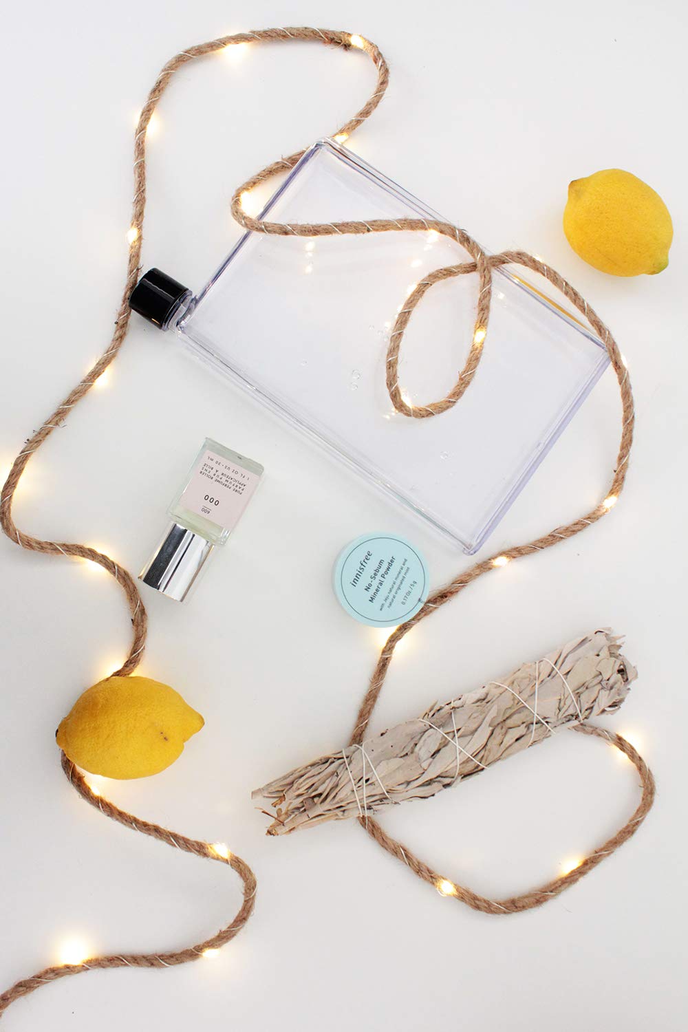 Perfect Holiday 30 LED Rope String Lights - Warm White, Battery Operated, Copper for Modern Farmhouse and Rustic Décor