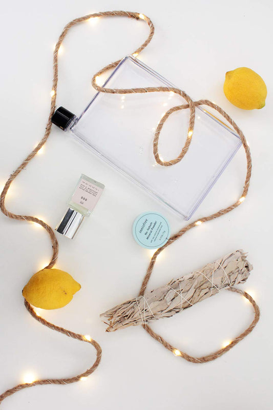 Perfect Holiday 30 LED Rope String Lights - Warm White, Battery Operated, Copper for Modern Farmhouse and Rustic Décor