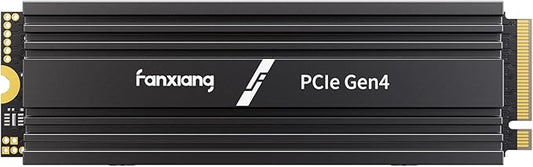 2TB NVMe M.2 Gaming SSD for PS5 with Heatsink PCIe 4.0 2280 Up to 7300MB/s,3D NAND TLC Flash with Dynamic SLC Cache, Internal SSD Suitable for PS5 Enthusiasts, Technology Enthusiasts, IT Professionals