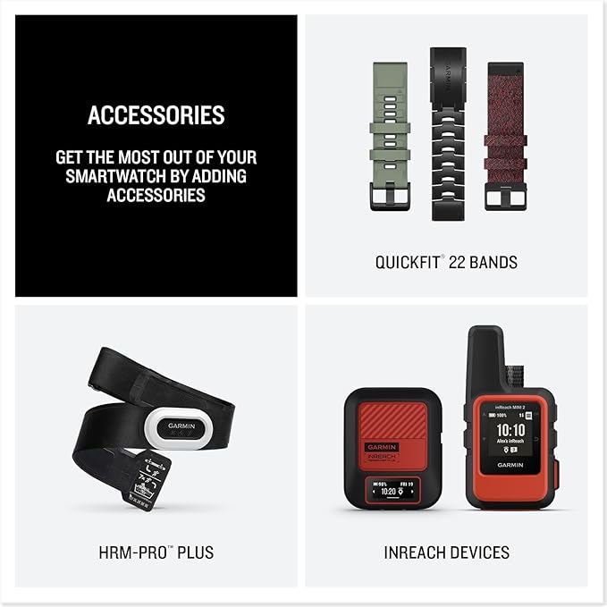 Garmin Instinct® 3 Tactical Edition, 45mm, Solar Charged Display, Rugged Outdoor GPS Smartwatch