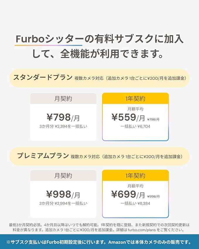 Furbo 360° Dog Camera + Mini 360° Cam [New Subscription Required at Setup] 2-Camera Bundle Nanny Pro Subscription: Dog Safety Alerts, Pet Camera with Speaker, Phone App & Night Vision