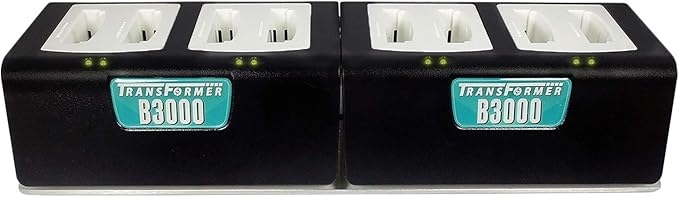 Transformer 8-Bay Battery Charger for Vocera B3000 Batteries. Power Supply Included