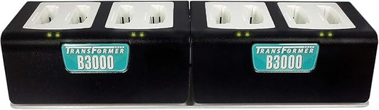 Transformer 8-Bay Battery Charger for Vocera B3000 Batteries. Power Supply Included