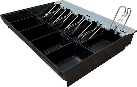 HK SYSTEMS SAM4S Cash Drawer Insert Money Tray Metal wire gripper 57, 5 Bills and 5 Coins, Compatible with Sam4s ER-5200, ER-5240, ER-5215, ER-900 Series, HK-7200 HK-7240, HK-7215 Series
