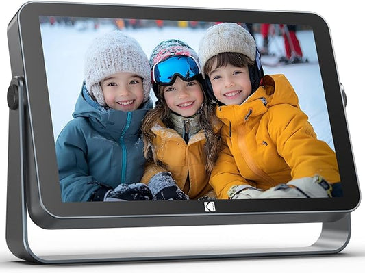 KODAK 10.1 Inch WiFi Digital Picture Frame with 64GB Storage, Electronic Smart Digital Photo Frame 1920x1200 IPS Touch Screen, Auto-Rotate, Share Moments Instantly Gifts for Women