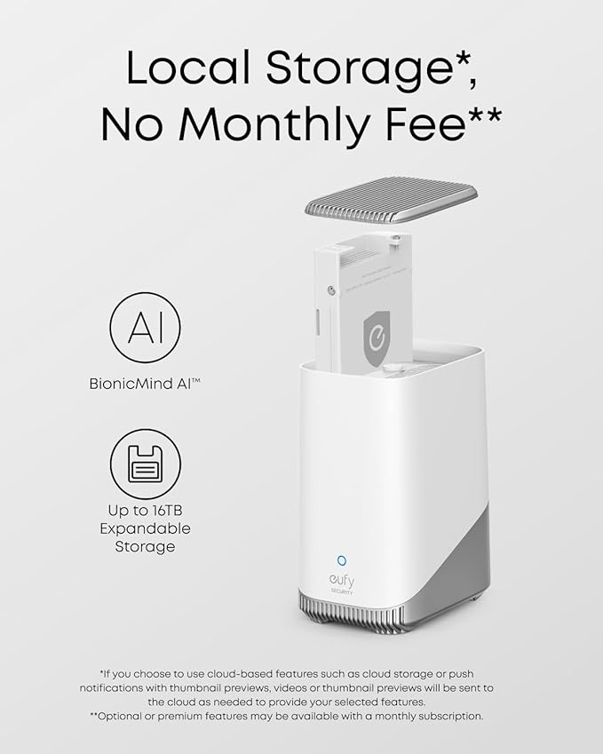 eufy Security eufyCam S3 Pro Add-on Cam, Solar Camera Outdoor Wireless, MaxColor Night Vision, 4K Security Camera with Solar Panel, Face Recognition AI, Expandable Local Storage, No Monthly Fee