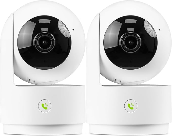 Vicohome 2K Indoor Camera, 5GHz Wi-Fi, Plug-in, AI Tracking, Home Security, Pet/Baby Monitor, 360° View Pan/Tilt, Two Way Audio, Night Vision, Easy to Setup, Audible Alarm, 180 Days Exchange Policy