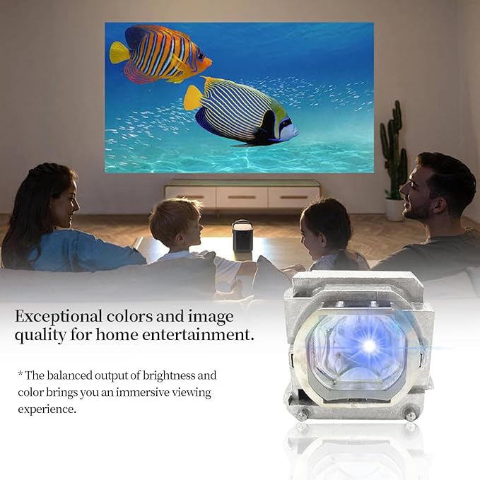 VLT-HC5000LP/VLT-HC7000LP/RLC-032 Replacement Projector Lamp Bulb Compatible with Mitsubishi for HC4900 /HC5000 /HC5000(BL) /HC5500 /HC6000 /HC6000(BL) /HC4900W Projectors