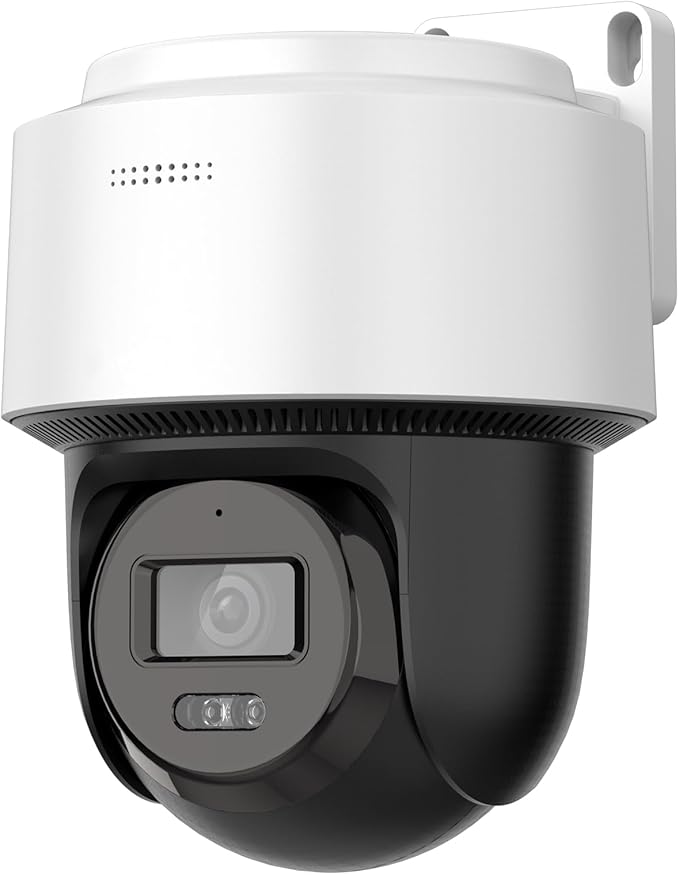 DS-2DE2C400MWG-E 2.8mm Oringinal PoE PT Camera, Human Detection, Auto-Tracking Lite, Smart Hybrid Light, 512 GB Card Slot, Hik-Connect Cloud Service/APP, International English Version