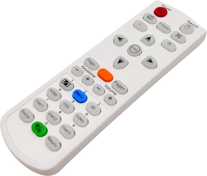 SP.70103GC01 Projector Remote Control for Optoma BR431, DH1012, EH341, HD29HLV, HD39HDR, HE35, W316ST, W351, W402, X316ST, X351, X402