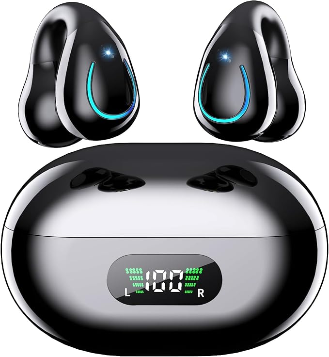 AI Translation Earbuds Real Time 146 Languages 60H Playtime Translator Ear Buds Audifonos Traductores Inglés Español Wireless Earphones Bluetooth Headphones for Travel Business Meeting