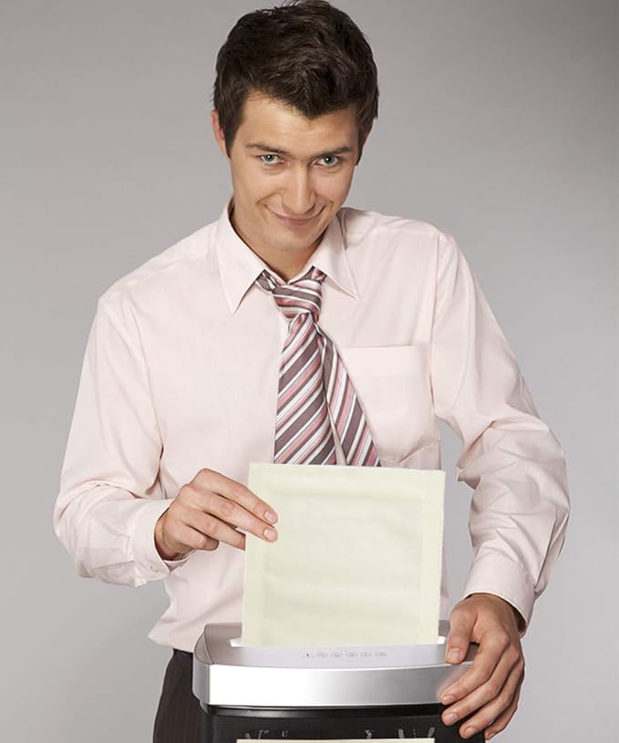 Paper Shredder Lubricant Sheets, Paper Shredder Sharpening & Lubricating Sheets-25pack