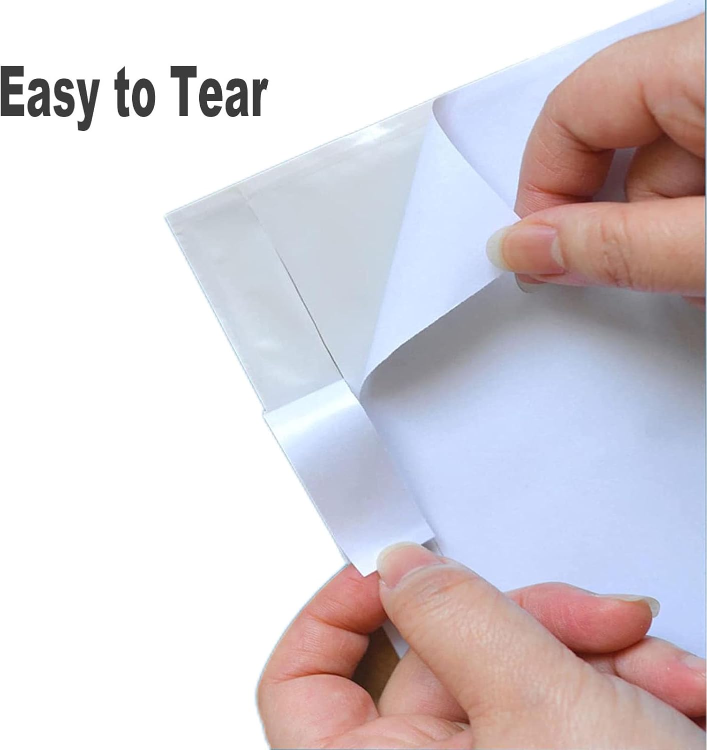 100 Pcs-6x9 Shipping Envelopes, Packing List Mailing Envelopes Clear Adhesive Shipping label sleeves Shipping Supplies for Small Businesses