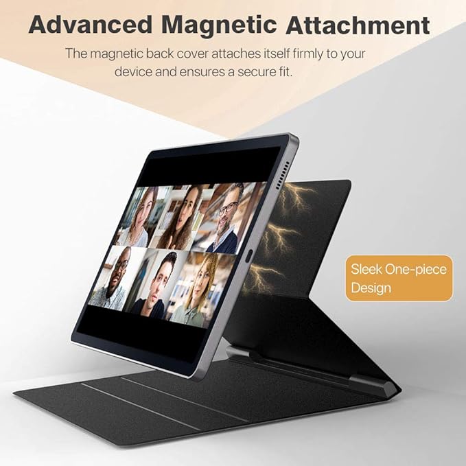 TiMOVO Case for All-New Samsung Galaxy Tab S6 Lite 10.4 Inch 2024/2022/2020, Ultra Slim Lightweight Magnetic Stand Cover Fit Galaxy Tab S6 Lite Tablet - Black