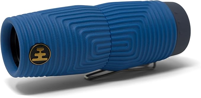 Nocs Provisions Zero Tube 10x25 ED Glass Waterproof Monocular – Rugged, Shockproof, Fogproof Optic for Adults & Kids, Built for Birdwatching, Hunting & Travel - Ultramarine Blue