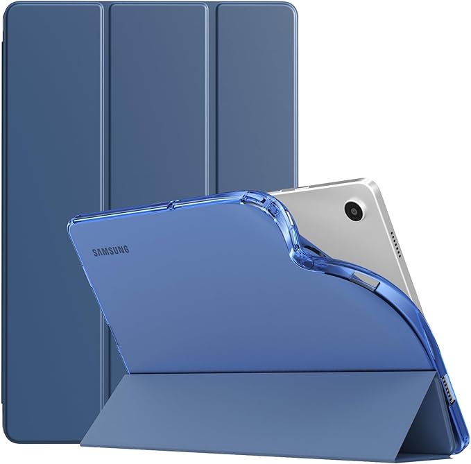 TiMOVO Case for Samsung Galaxy Tab A9+/A9 Plus 11" 2023, Slim Soft TPU Translucent Frosted Back Protective Cover for Galaxy Tab A9+ Tablet SM-X210/X216/X218, Auto Wake/Sleep, Navy Blue